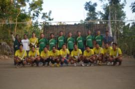 Tim Bola Volly Putra Girisuko Vs Tim Bola Volly Satpol PP Kabupaten Gunungkidul