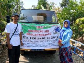 IKG,  DROPING AIR BERSIH DI GIRISUKO