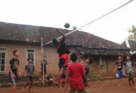 Volley sebagai olahraga persatuan masyarakat Temuireng I